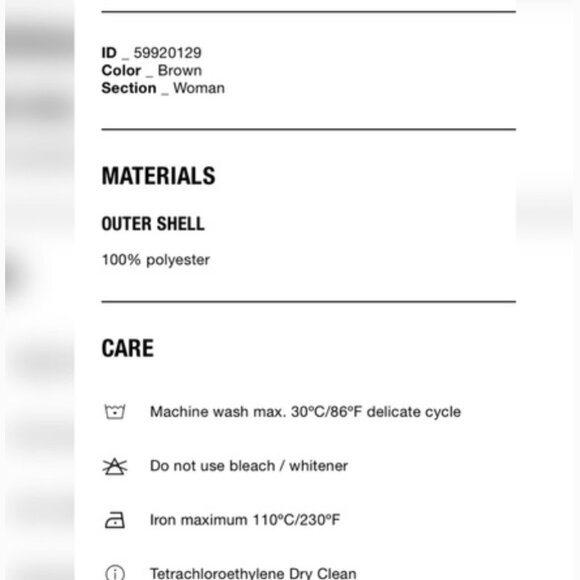 ZARA WOMAN Brown Flowy Lightweight Crinkle Effect Midi to Maxi Skirt Size Medium - Picture 9 of 9